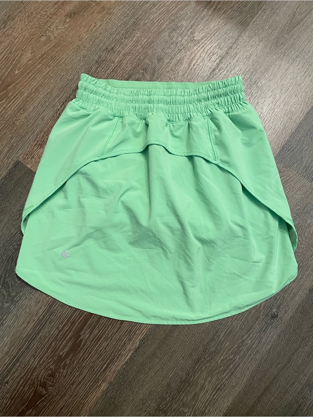 lululemon athletica Hotty Hot High-Rise Skirt Green Athletic Skort Size 4 - Picture 3 of 8
